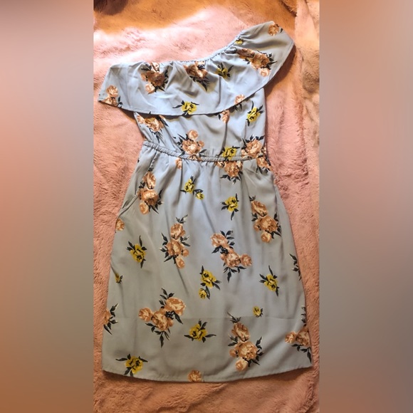 Simons / Twik - one shoulder floral dress with pockets - Picture 2 of 3